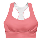 Load image into Gallery viewer, AUD&#39;s Pink Longline Sports Bra
