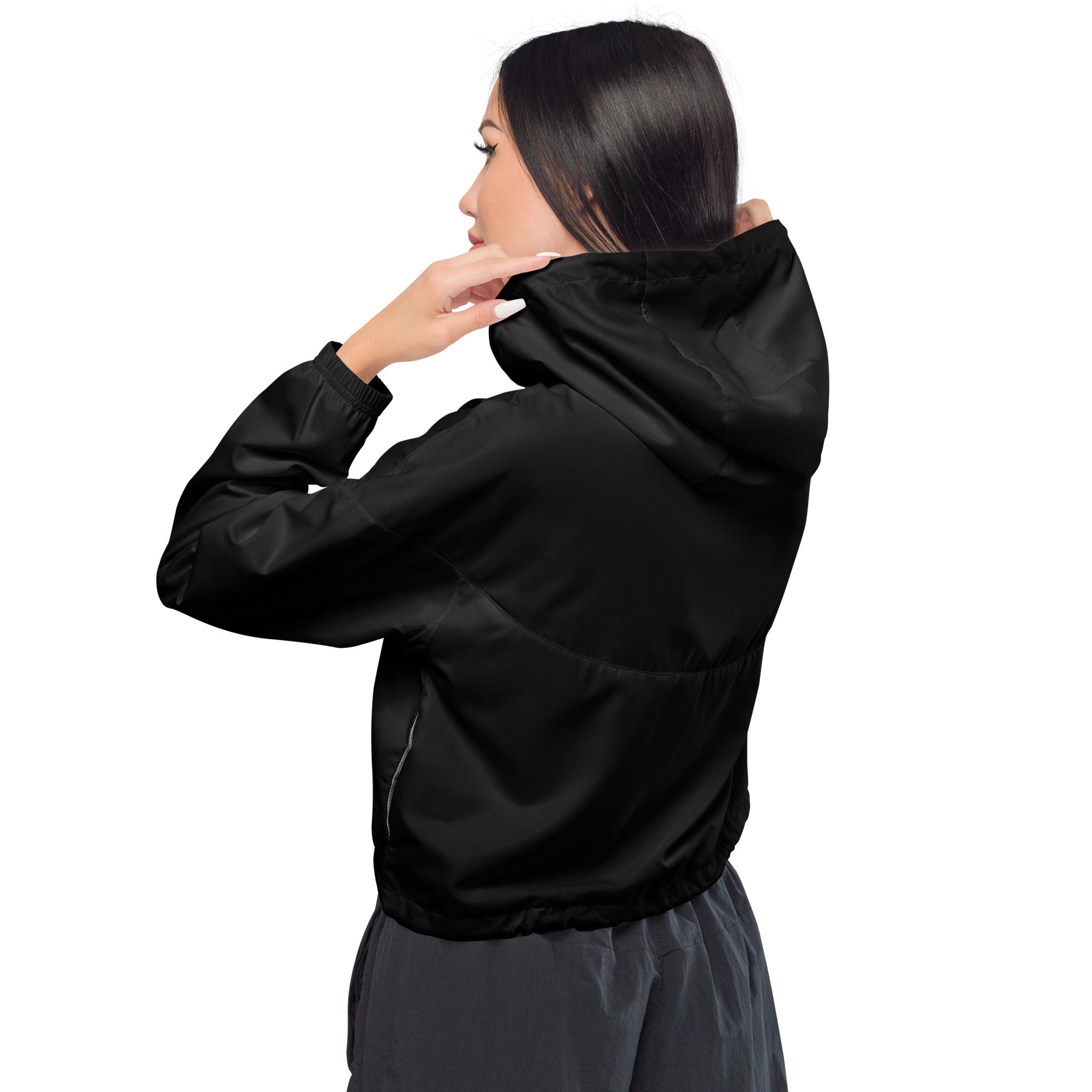 AUD Apparel Women’s Cropped Windbreaker