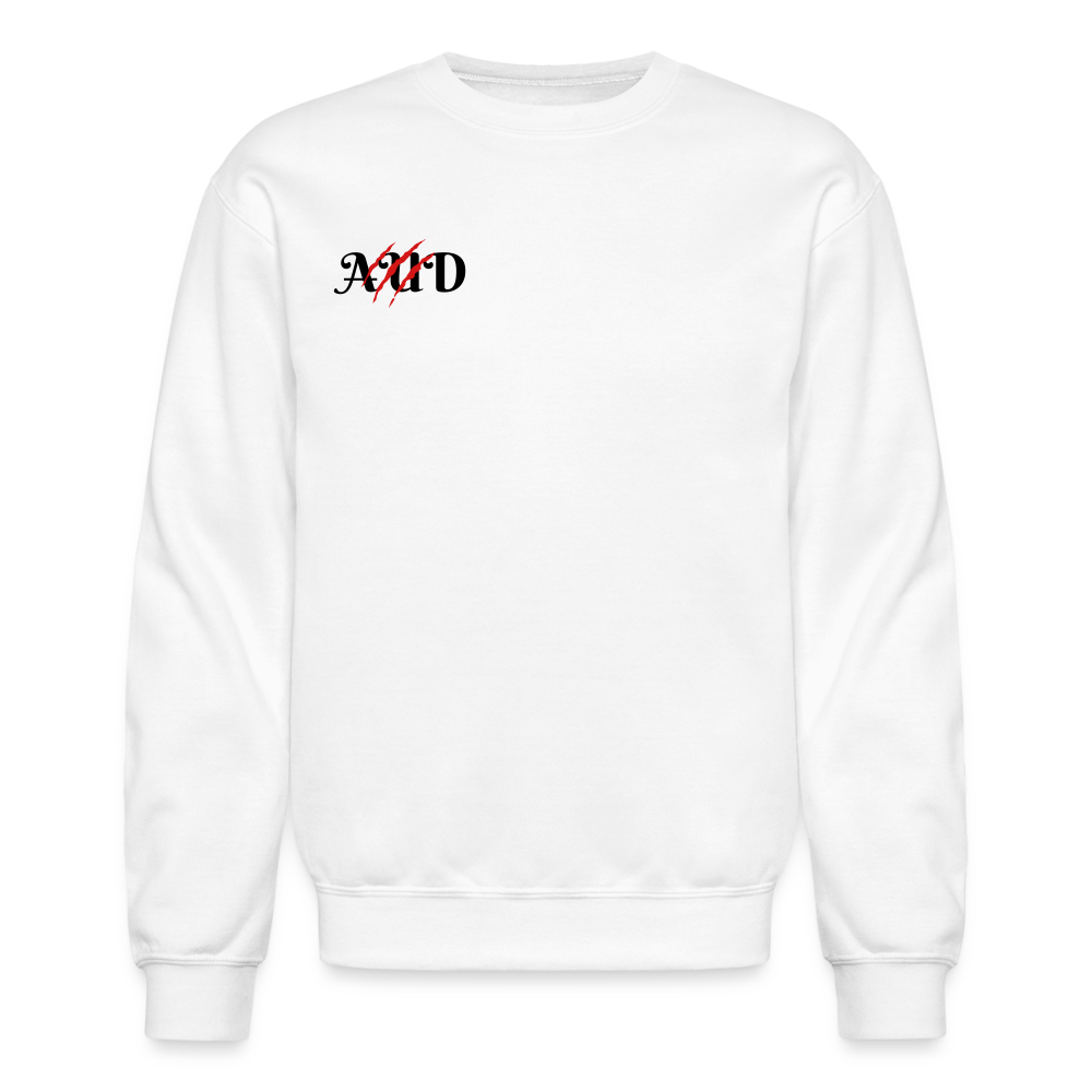 AUD's Unisex Crewneck Sweatshirt - white