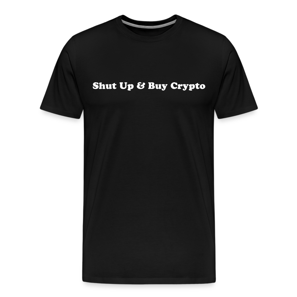 AUD's Premium Crypto T-Shirt - black