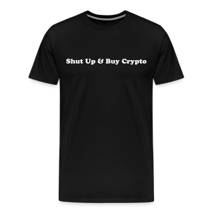 AUD's Premium Crypto T-Shirt - black
