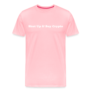 AUD's Premium Crypto T-Shirt - pink