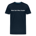 Load image into Gallery viewer, AUD&#39;s Premium Crypto T-Shirt - deep navy
