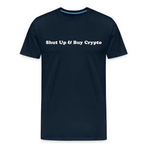AUD's Premium Crypto T-Shirt - deep navy