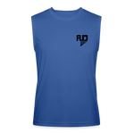 Load image into Gallery viewer, AUD Apparel Men’s Performance Sleeveless Shirt - royal blue
