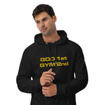 Load image into Gallery viewer, God 1st Gym 2nd Unisex (Embroidery) Hoodie
