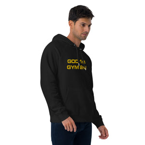 God 1st Gym 2nd Unisex (Embroidery) Hoodie