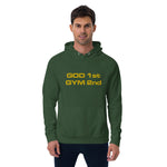 Load image into Gallery viewer, God 1st Gym 2nd Unisex (Embroidery) Hoodie
