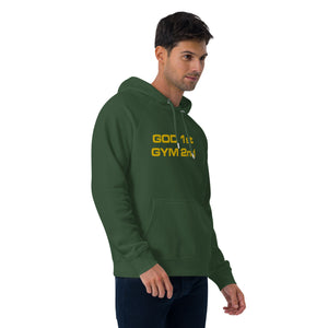 God 1st Gym 2nd Unisex (Embroidery) Hoodie