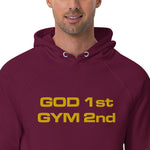 Load image into Gallery viewer, God 1st Gym 2nd Unisex (Embroidery) Hoodie
