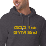 Load image into Gallery viewer, God 1st Gym 2nd Unisex (Embroidery) Hoodie
