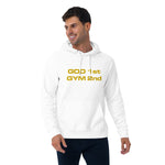 Load image into Gallery viewer, God 1st Gym 2nd Unisex (Embroidery) Hoodie
