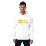 Load image into Gallery viewer, God 1st Gym 2nd Unisex (Embroidery) Hoodie
