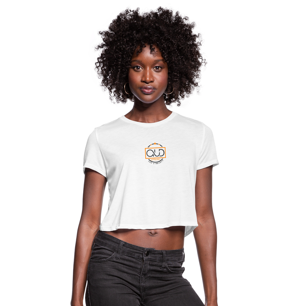 AUD Women's Cropped T-Shirt - white
