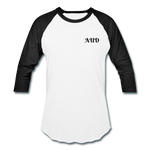Load image into Gallery viewer, AUD Baseball T-Shirt - white/black
