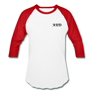 AUD Baseball T-Shirt - white/red