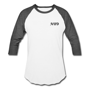 AUD Baseball T-Shirt - white/charcoal