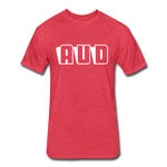 Load image into Gallery viewer, AUD Fitted Cotton/Poly T-Shirt - heather red
