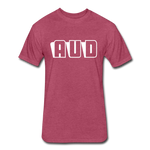 Load image into Gallery viewer, AUD Fitted Cotton/Poly T-Shirt - heather burgundy
