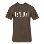 Load image into Gallery viewer, AUD Fitted Cotton/Poly T-Shirt - heather espresso
