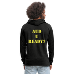 Load image into Gallery viewer, Unisex Lightweight AUD Hoodie - charcoal grey
