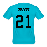 Load image into Gallery viewer, AUD Men&#39;s Dri-Fit Shirt - turquoise
