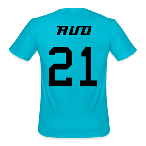 AUD Men's Dri-Fit Shirt - turquoise