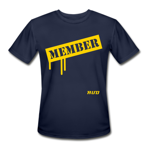 AUD Men’s Moisture Wicking Performance T-Shirt - navy